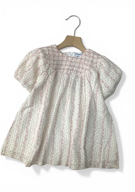 Abito garza punto smock BUSSI BABA | J6741ROSA